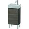 Duravit Waschtischunterbau L-CUBE 582x364x241mm, Anschlag links pine terra