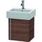 Duravit Waschtischunterbau VERO 311x400x428mm Ans rechts nussbaum dunkel