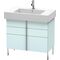 Duravit Waschtischunterbau VERO 446x800x581mm lichtblau matt