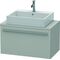 Duravit Konsolenunterschrank X-LARGE 440x800x478mm betongrau matt