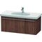 Duravit Waschtischunterbau X-LARGE 458x1000x448mm nussbaum dunkel