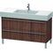 Duravit Waschtischunterbau X-LARGE 1200x470x588mm nussbaum dunkel
