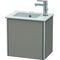 Duravit Waschtischunterbau XSQUARE 400x410x289mm Türansch links basalt matt