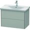 Duravit Waschtischunterbau XSQUARE 565x810x473mm betongrau matt