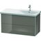 Duravit Waschtischunterbau XSQUARE Be re 565x1010x473mm fla grey hochglanz
