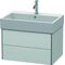 Duravit Waschtischunterbau XSQUARE 397x684x460mm weiß seidenmatt
