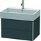 Duravit Waschtischunterbau XSQUARE 397x684x460mm graphit matt