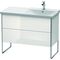 Duravit Waschtischunterbau XSQUARE Be rechts 805x1010x473mm weiß hochglanz