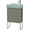 Duravit Waschtischunterbau XSQUARE 731x484x240mm Türanschlag rechts leinen