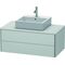 Duravit Waschtischunterbau XSQUARE 400x1000x548mm weiß seidenmatt