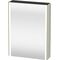 Duravit Spiegelschrank XSQUARE m Be 800x600x156mm Ans rechts taupe matt