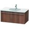 Duravit Waschtischunterbau X-LARGE 522x1000x456mm nussbaum natur