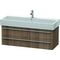 Duravit Waschtischunterbau X-LARGE 443x1150x448mm nussbaum natur