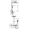 HG Showerpipe RAINMAKER SELECT 460 3jet DN 15 EcoSm Version 9 l/min weiß/chrom