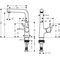 HG EH-WT-MI 210 TALIS S DN 15 m Ablgrt G 1 1/4Zoll Schw-ausl chrom