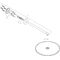 Kopfbrause AXOR SHOWERSOLUTIONS 350 1jet brushed nickel