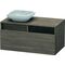 Duravit Waschtischunterbau DURASTYLE 550x1000x500mm Auss links pine terra