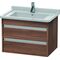 Duravit Waschtischunterbau KETHO 465x650x480mm nussbaum natur