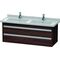 Duravit Waschtischunterbau KETHO 465x1200x480mm kastanie dunkel