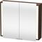Duravit Spiegelschrank KETHO 180x800x750mm kastanie dunkel