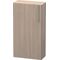 Duravit Halbhochschrank VERO 240x500x960mm Anschlag links pine silver
