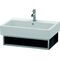 Duravit Waschtischunterbau VERO 431x650x155mm schwarz hochglanz