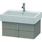 Duravit Waschtischunterbau VERO 431x650x298mm basalt matt