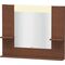 Duravit Spiegel VERO 142x1000x800mm Be amerik. nussbaum