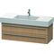 Duravit Waschtischunterbau X-LARGE 468x1200x448mm europäische eiche