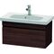 Duravit Waschtischunterbau DURASTYLE 730x350mm Kast. dunkel/kastanie dunkel