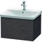 Duravit Waschtischunterbau L-CUBE 620x481x405mm eiche dunkel gebürstet