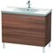 Duravit Waschtischunterbau L-CUBE 1020x481x709mm nussbaum natur
