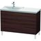 Duravit Waschtischunterbau L-CUBE 1220x481x709mm kastanie dunkel