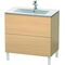 Duravit Waschtischunterbau L-CUBE 820x481x704mm mediterrane eiche