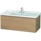 Duravit Waschtischunterbau L-CUBE 469x1020x408mm europäische eiche