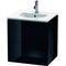 Duravit Waschtischunterbau L-CUBE 419x520x550mm schwarz hochglanz