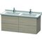 Duravit Waschtischunterbau L-CUBE 469x1220x558mm pine silver