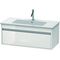 Duravit Waschtischunterbau KETHO 410x1000x475mm weiß hochglanz