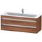 Duravit Waschtischunterbau KETHO 480x1200x475mm nussbaum natur