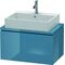 Duravit Konsolenunterschrank L-CUBE 400x720x477mm stone blue hochglanz