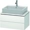 Duravit Konsolenunterschrank L-CUBE 400x720x477mm weiß matt