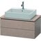 Duravit Konsolenunterschrank L-CUBE 400x820x477mm eiche kaschmir