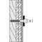 Hewi Befestigungsmaterial 801/805 Rückenstütz bds Leichtbau m Hinterfütt.