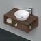 Duravit Waschtischunterbau Compact D-NEO 1 of Fach 260x800x480mm nussbaum dunkel