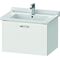 Duravit Waschtischunterbau XBASE 1 Auszug 448x650x468mm weiß matt