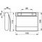 Keuco Toilettenpapierhalter PLAN mit Deckel sw ma