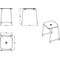 V&B Badhocker ViCare Universal 440x425x330mm