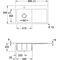 V&B Einbauspüle SUBWAY STYLE 50 FLAT 880x490mm Be li Handbet. we