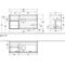 V&B Waschtischunterschrank FINION 1200x603x501mm Regal glos. wh glos. wh