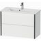 Duravit Waschtischunterbau Compact XVIU 560x810x390mm Prof. sw matt weiß matt